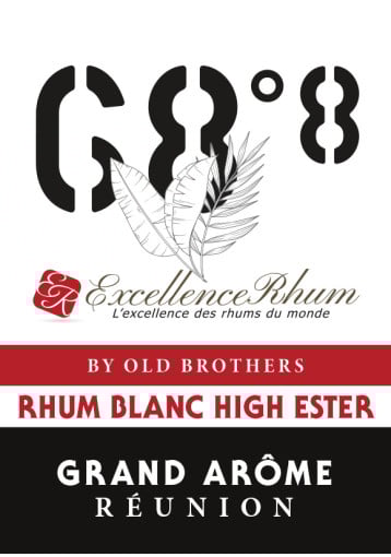 Old Brothers - Rhum 68.8 Savanna White High Ester Rum Exclusivement pour Excellence Rhum