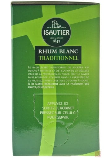 Cubi Isautier Rhum blanc 49° 300cl