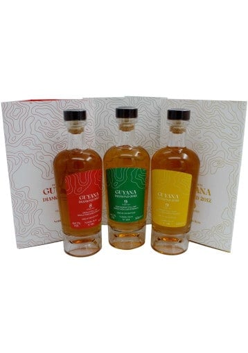 Nobilis Rum - Guyana Coffret 3x50cl Legendary Marks N°21