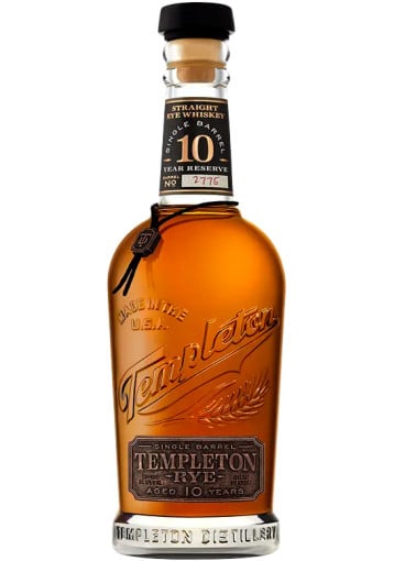 Templeton Rye Single Barrel 10 years