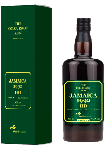 Colours of Rum - Hampden Vintage 1992 29 years Edition N°4