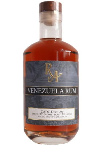 Rum Artesanal - Venezuela CDAC 2005 17 years