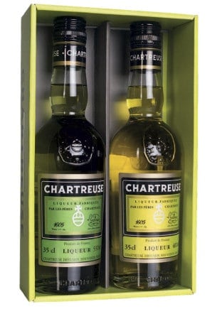 Green & Yellow Chartreuse Box 2 x 35cl | Liqueur & Crèmes