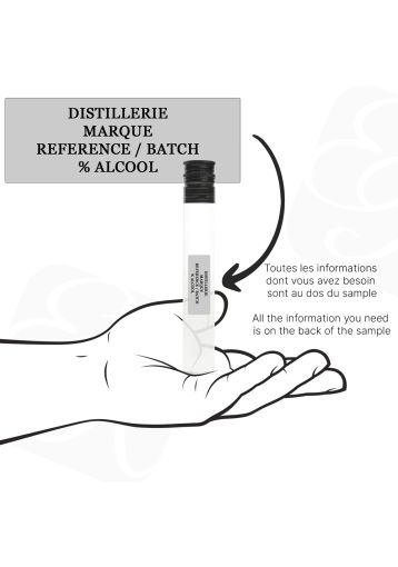 Sample 60ml La Favorite - 1995 - Cuvée La Confrérie du Rhum (fût n°26)