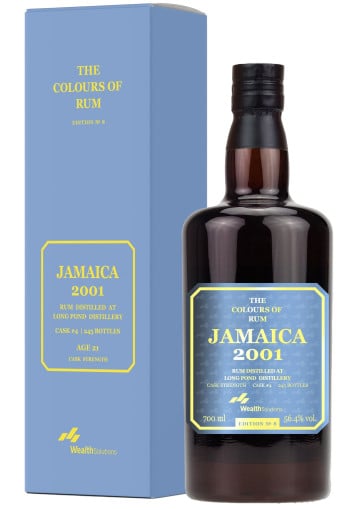 Colours of Rum - Long Pond Vintage 2001 21 years Edition N°8