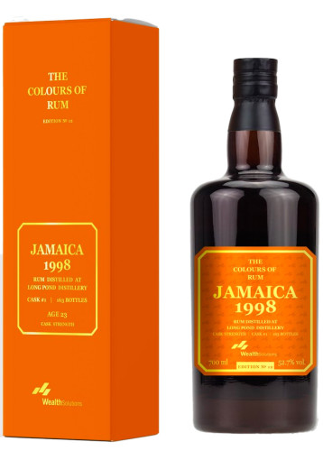 Colours of Rum - Long Pond Vintage 1998 23 years Edition N°12
