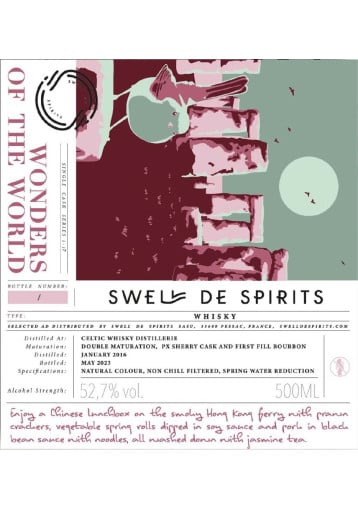 Swell de Spirits - Wonders Series Kornog Celtic Whisky Distillery 2016