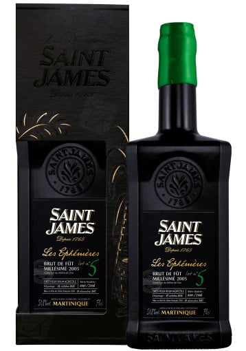 Saint James - Les Ephémères - N°5 - Brut de fut millésimé 2005
