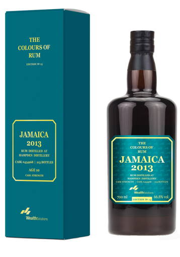Colours of Rum - Hampden ⬪H Millésime 2013 10 ans Edition N°15