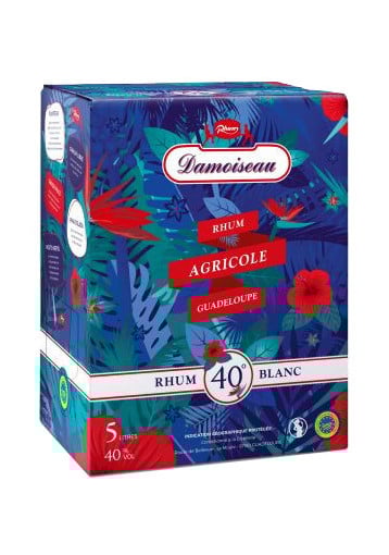 Cubi Damoiseau Rhum Blanc 40° 500cl