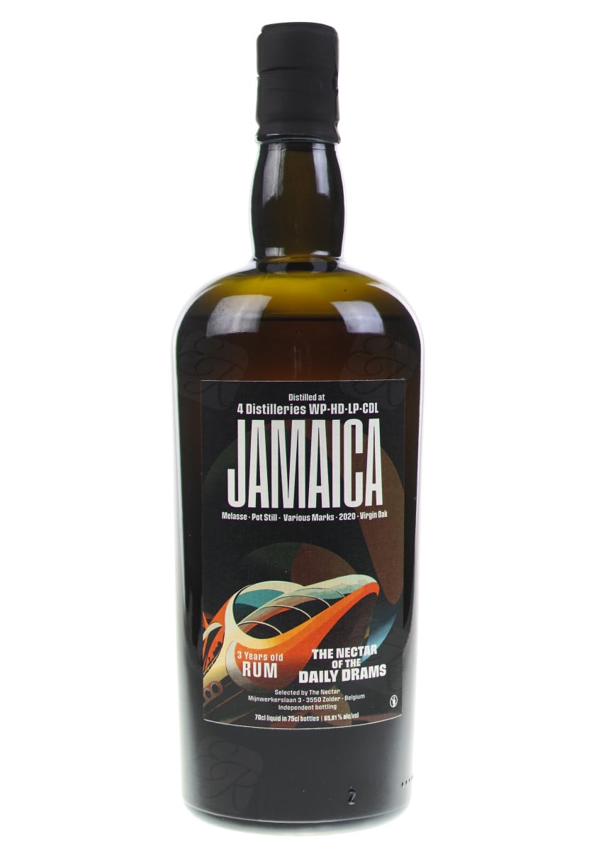 The Nectar Jamaica 4 Distilleries 2020 3 years Rum from Jamaica