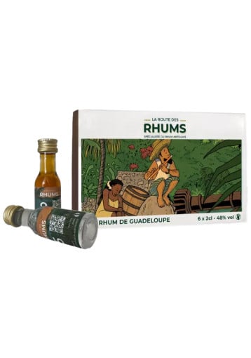 Coffret 6 X 2cl Line-up Guadeloupe