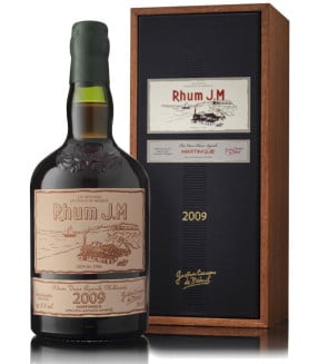 Rhum J.M - Millésime 2009 15 ans Brut de fût