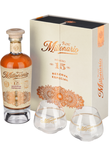 Millonario Coffret 2 verres 15 Solera