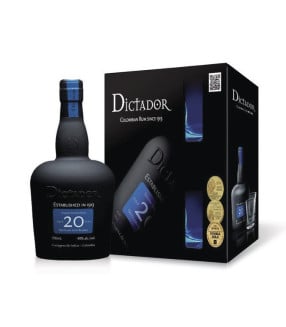 Dictador - 20 years Box + Glasses