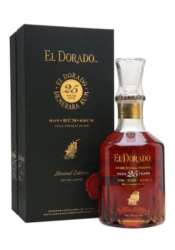 El Dorado Rum 25 years Vintage 1988