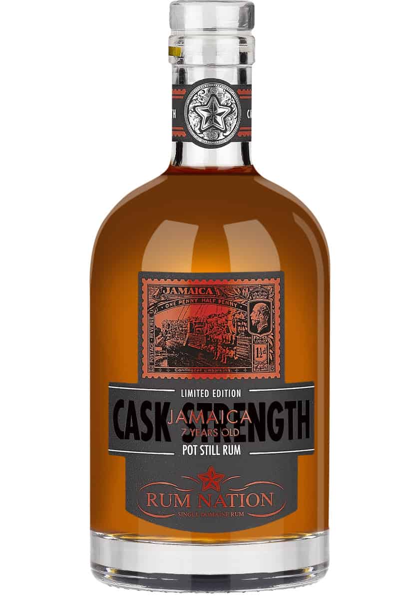 Rum Nation Jamaica 7 years old Cask Strength Rum from Jamaica