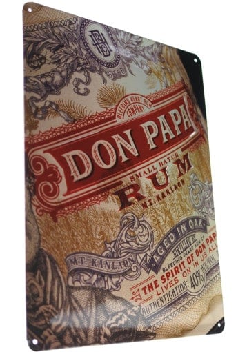 Plaque métal Don Papa Small Batch
