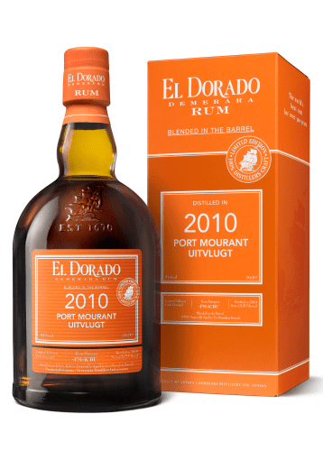 El Dorado Rum - Port Mourant - Uitvlugt 2010 Vintage 2010