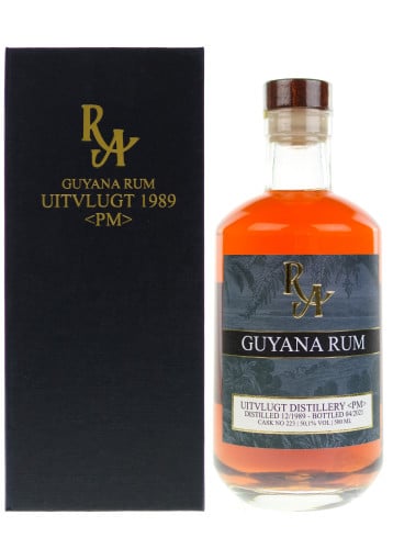 Rum Artesanal - Uitvlugt PM 31 years vintage 1989