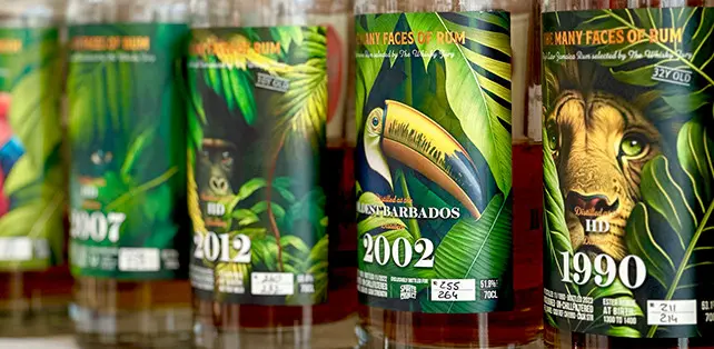 The Whisky Jury, rum takes pride of place !